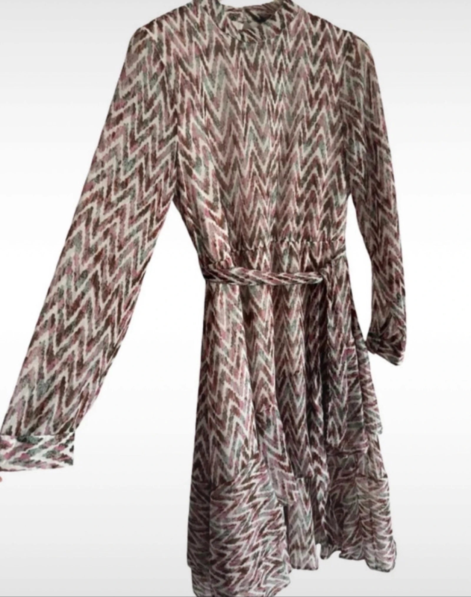 Vestido longo Pigalle com estampa abstrata L – photo 5